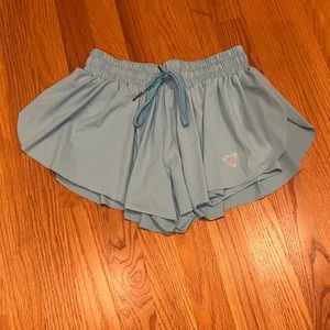 Bright Blue Amazon Flow Shorts